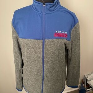 Fanatics NY Rangers Full Zip Fan Fleece Jacket